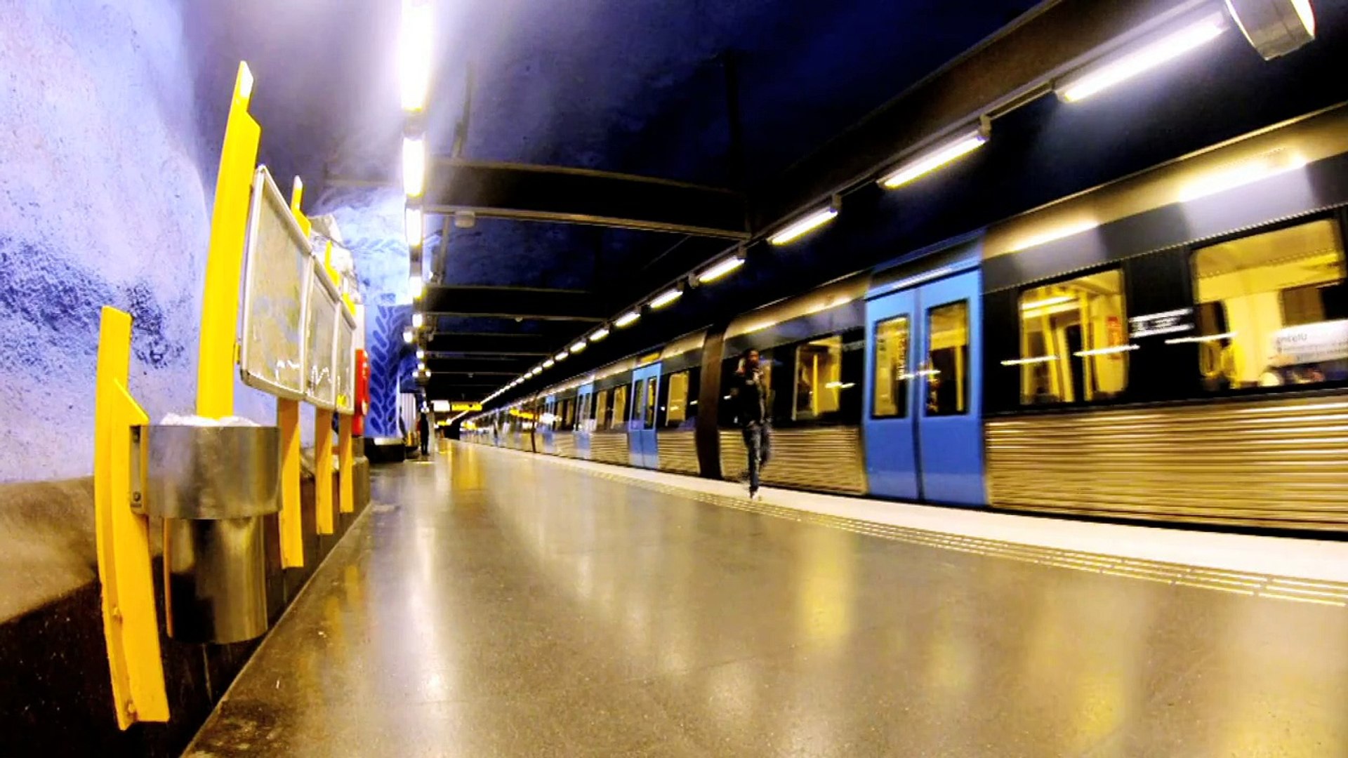 'The most beautiful metro in the world' - BBC News