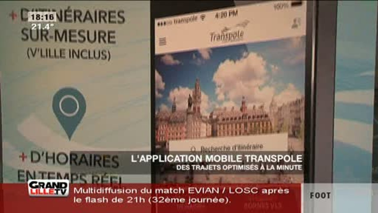 La nouvelle application mobile Transpole