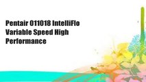 Pentair 011018 IntelliFlo Variable Speed High Performance
