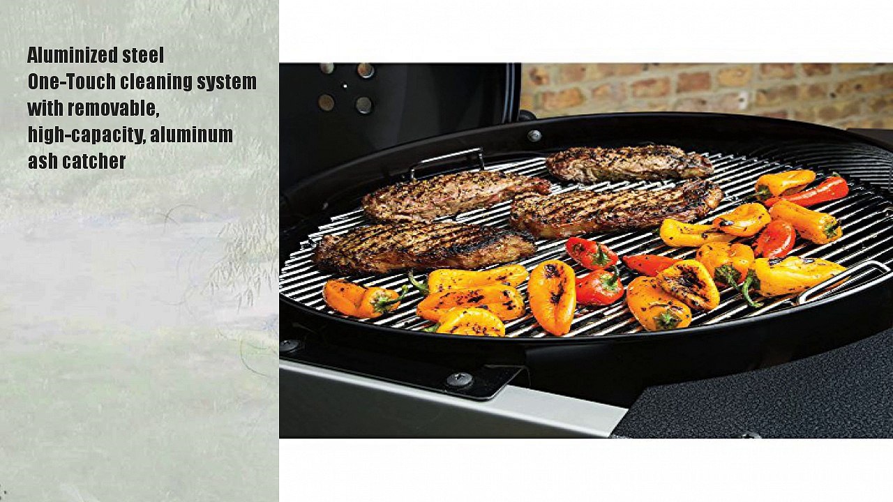 Weber 15502001 Performer Deluxe Charcoal Grill, 22