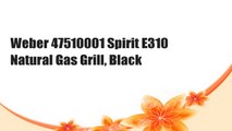 Weber 47510001 Spirit E310 Natural Gas Grill, Black