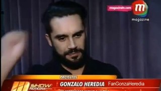 Gonzalo Heredia en septiembre vuelve a la tele
