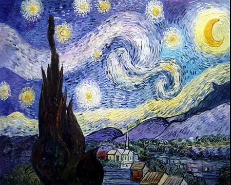 The Starry Night - Vincent van Gogh