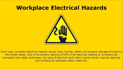 All About Workplace Electrical Safety