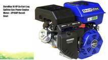 DuroMax 16 HP Go Kart Log Splitter Gas Power Engine