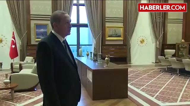 Cumhurbaşkanı Erdoğan, Orgeneral Akar'ı Kabul Etti