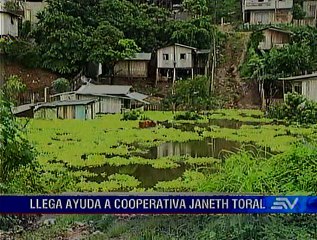 Habitantes de la cooperativa Janeth Toral preocupados por inundación