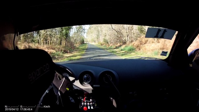 RALLYE DE LA FOUGERE 2015 ES8 SEAT IBIZA TDI A8 Equipage Robinet/Vedraine (manque 5eme et 6eme vitesse)