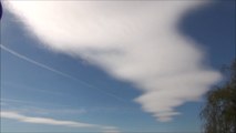 Phenomenal  lenticular clouds over Poland  2015 HD time-lapse