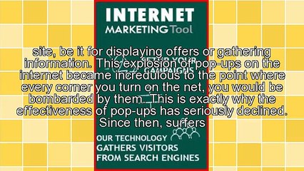 Powerful and Effective Use of Pop-up Windows to Earn Money Online