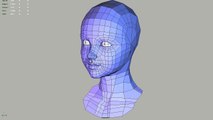 Human Head Modeling [HD] : 牛山雅博
