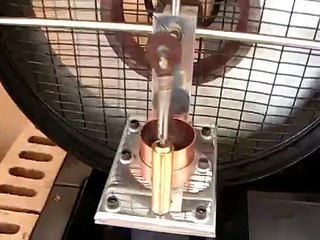 Free breeze hot air engine - stirling fan