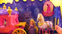 MagiClip Disney Princess Rapunzel Royal Carriage Tangled Enredados Dolls Magic Clip Dolls