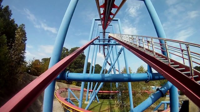 Riding The Superman Roller Coaster At SIX FLAGS OVER GEORGIA WITH MY GOPRO HD CAMERA