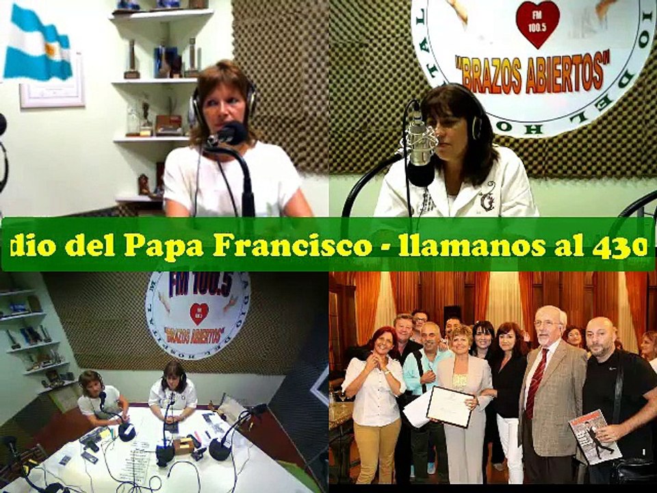 RADIO "BRAZOS ABIERTOS" PROGRAMA COMUNA 4 EN SINTONIA 14 DE ABRIL DE 2015