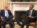 Irak: Obama reçoit Abadi et met en avant les 