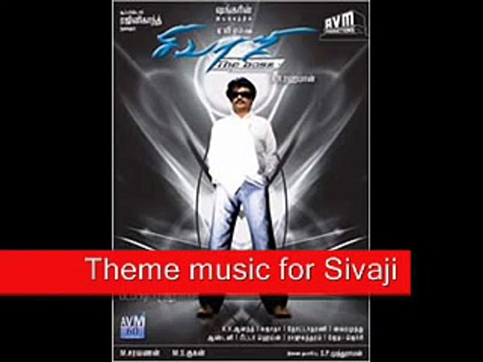 Sivaji - the boss theme music