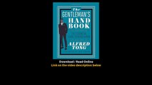 Download The Gentlemans Handbook The Essential Guide to Being a Man By Alfred T