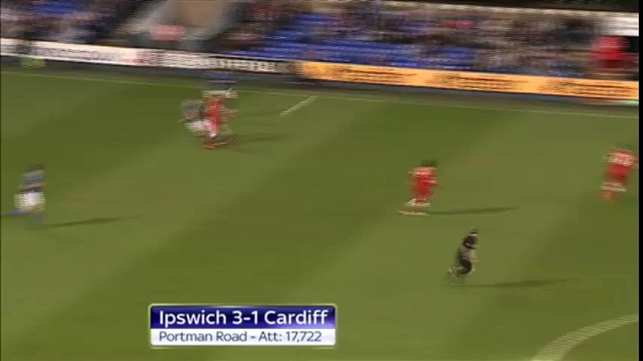 Ipswich 3 vs 1 Cardiff ~ [Sky Bet Championship] - 14.04.2015 - All Goals & Highlights