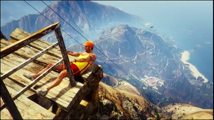 Grand Theft Auto 5 - Running, Man, première vidéo faite avec l'éditeur