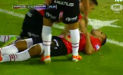 huracan-cruzeiro 2-0 Abila second goal