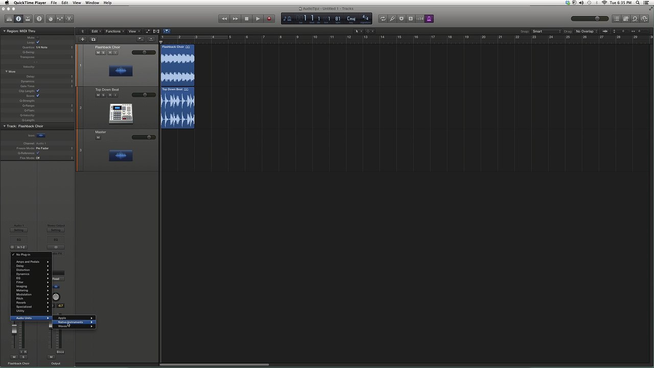 Waves JJP Bass In Logic Pro