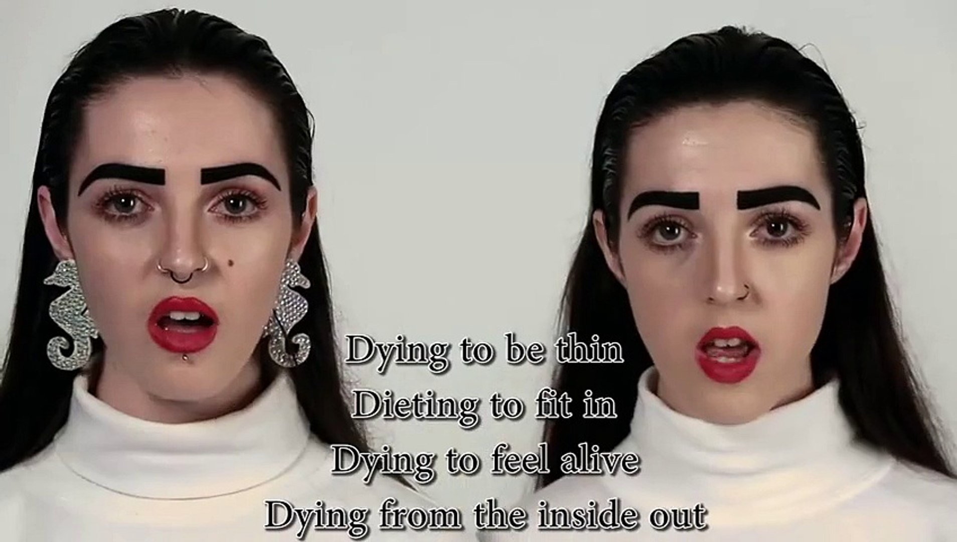 No Frills Twins Dying To Be Thin Official Lyric Video Video Dailymotion