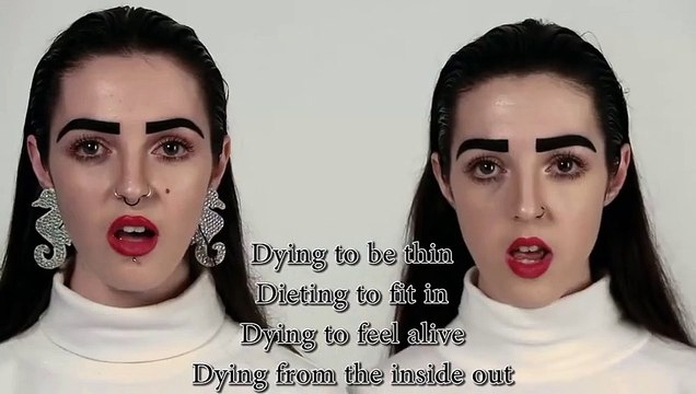 No Frills Twins - Dying To Be Thin (OFFICIAL LYRIC VIDEO)