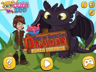 Toothless Lunch surprize game - Cooking great lunch for the powerful dragon