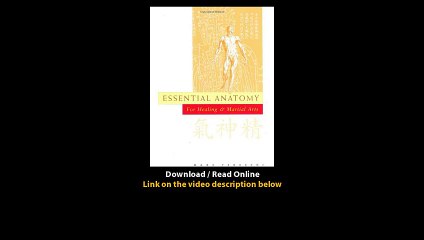 Download Essential Anatomy For Healing and Martial Arts By Marc Tedeschi PDF