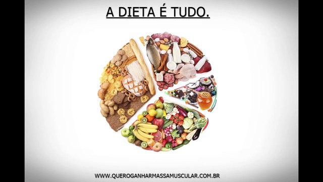 Dieta para ganhar massa muscular e perder Gordura