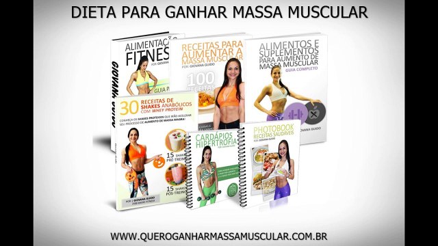 Dieta para ganho de massa muscular