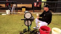 Infield Groundball Drills with Vanderbilt Baseball coach Tim Corbin and ATEC machines