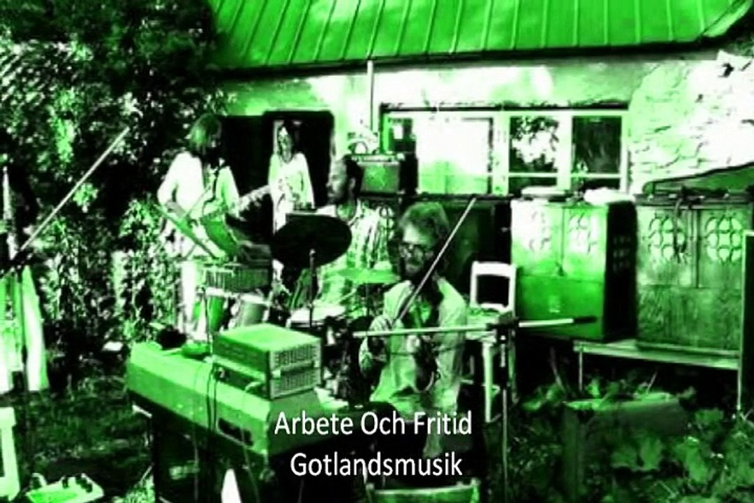 Arbete Och Fritid "Gotlandsmusik" 1976 Swedish Experimental, Prog Rock