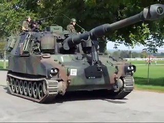 Platoon of M109, Goodbye Artillerie Frauenfeld 2007