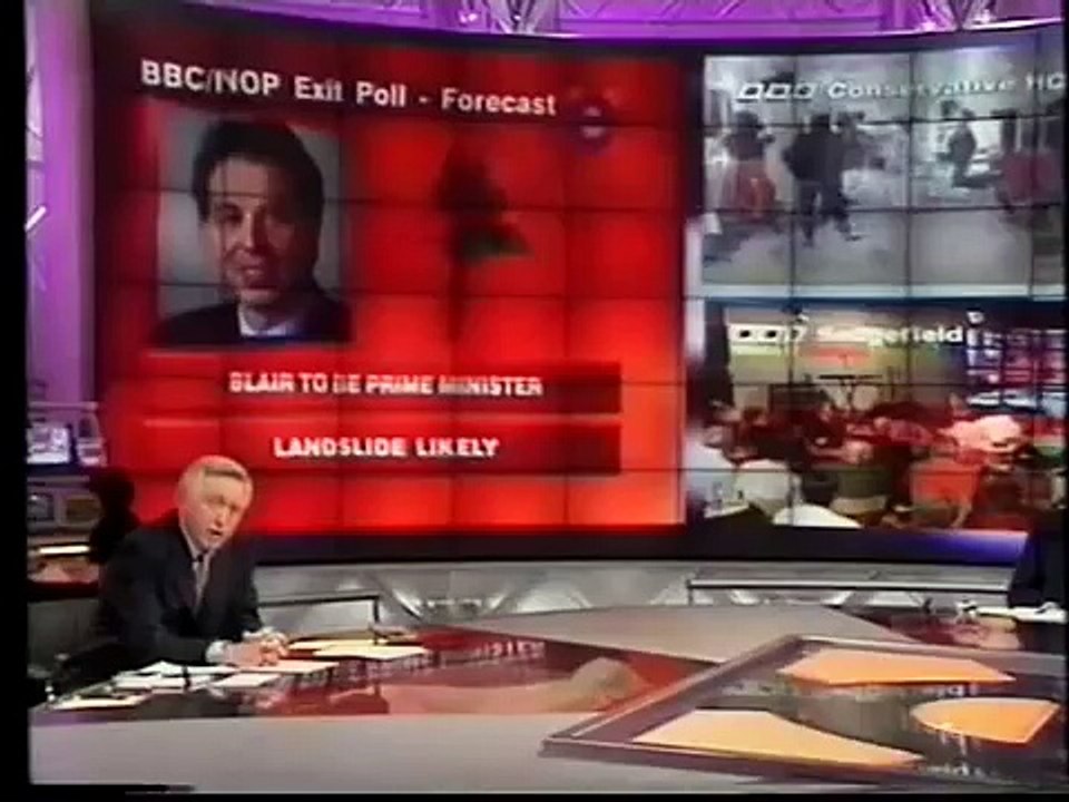 BBC Election 1997 exit poll