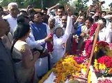 Dr BabaSaheb Ambedkar floral tribute on Ambedkar Jayanti by CM