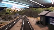 GGMRC Cab ride on the main line -- Golden Gate Model Railroad Club