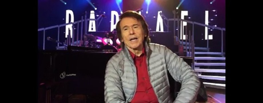 Raphael: Cantante envía saludos a fans peruanos