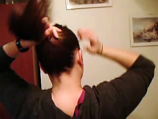 French Twist for Long Hair
