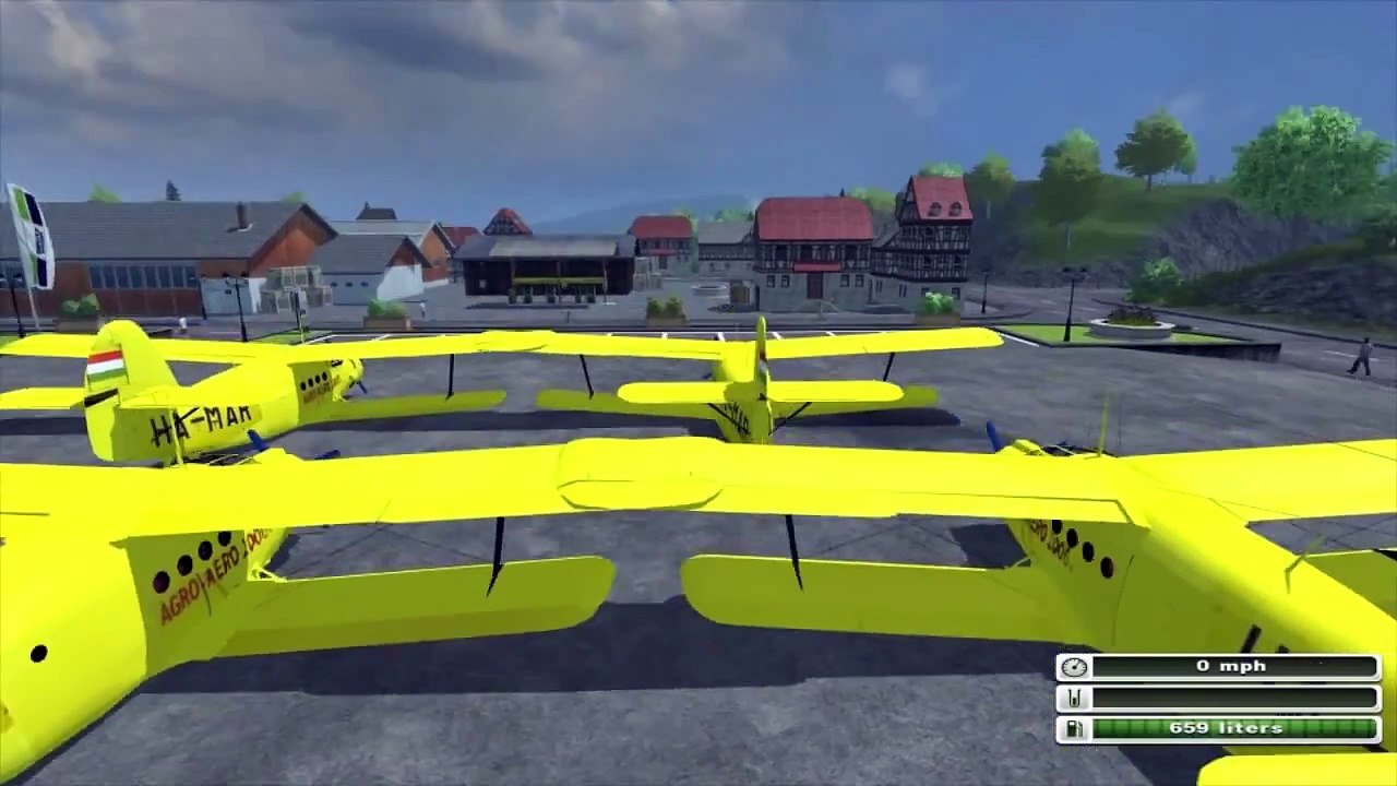 Farming Simulator 2013 - Antonov An-2 airplane and Animal Mod - Mod Squad