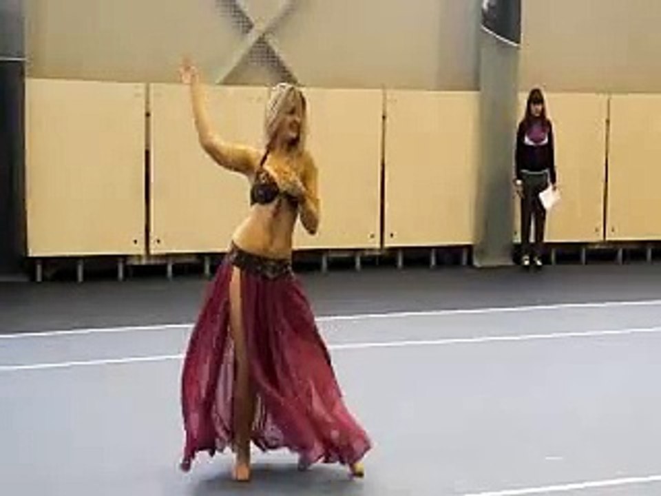 A beautiful Turkish belly dancer