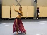 A beautiful Turkish belly dancer