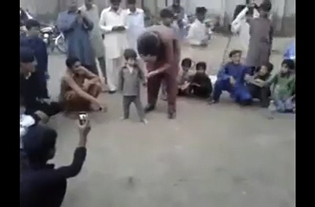 Martial arts by small kid