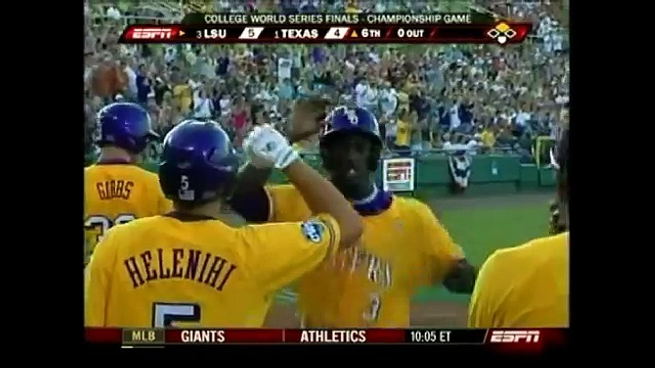 2009 CWS Championship Series Game 3 LSU vs. Texas.wmv
