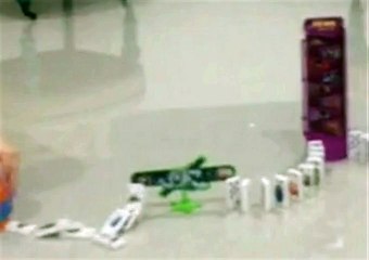 Rosie posies crazy dominoe chain