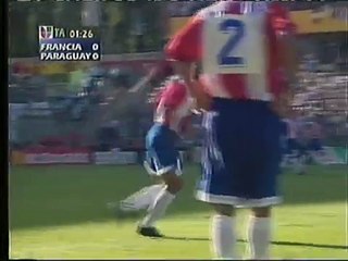Francia Vs. Paraguay - Mundial 1998 Ultimos minutos
