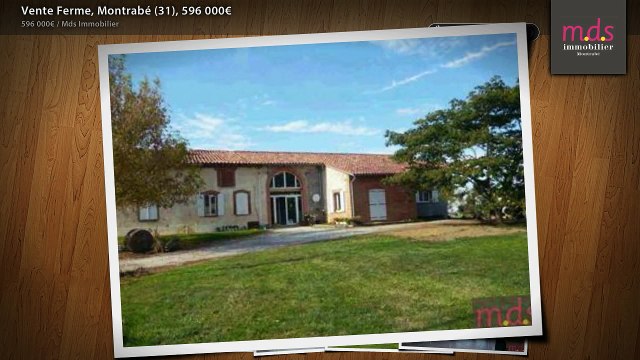 Vente Ferme, Montrabé (31), 596 000€