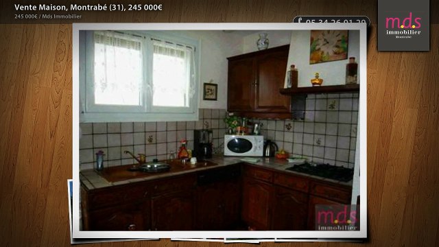 Vente Maison, Montrabé (31), 245 000€