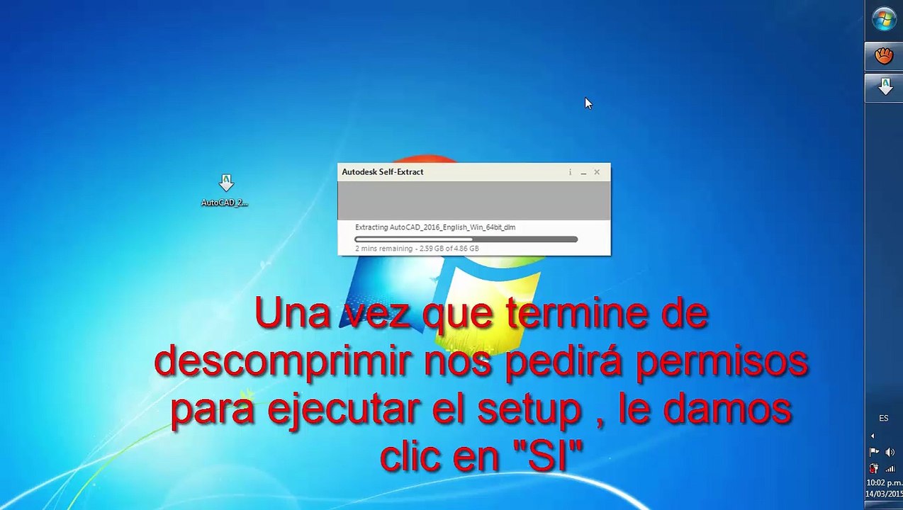Descargar e Instalar Autodesk Autocad 2016